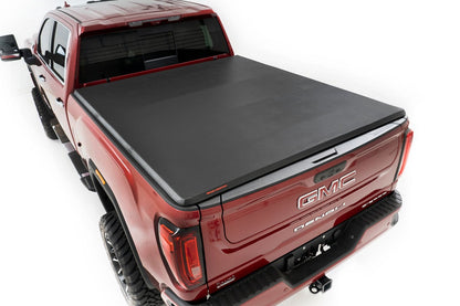 Soft Tri-Fold Bed Cover | 6'9" Bed | Chevy/GMC 2500HD/3500HD (20-26) - Image 2
