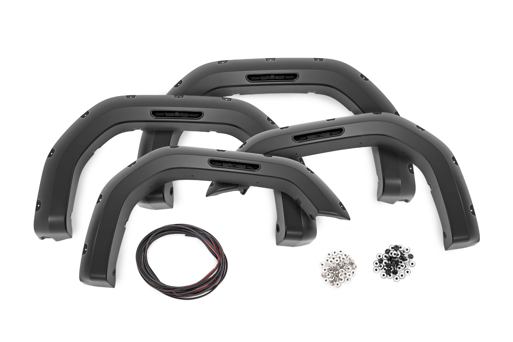 Pocket Fender Flares | GB8 Ebony Twilight | GMC Sierra 2500 HD/Sierra 3500 HD (20-26)