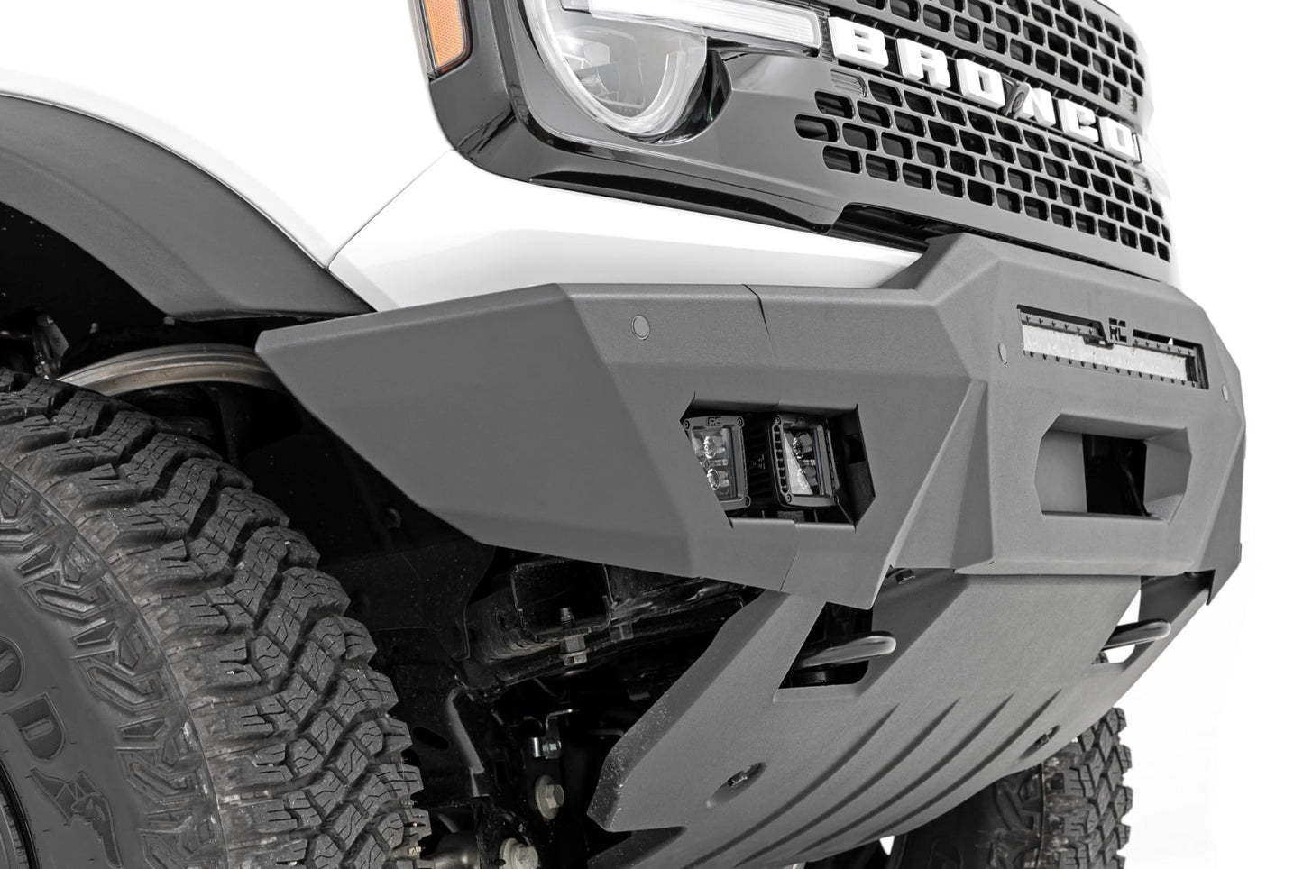 Front Bumper | Modular | Full Wings | DRL | Ford Bronco 4WD (2021-2026) - Image 4