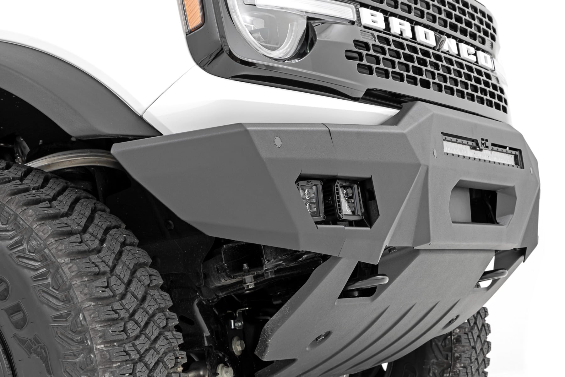 Front Bumper | Modular | Full Wings | DRL | Ford Bronco 4WD (2021-2026) - Image 4