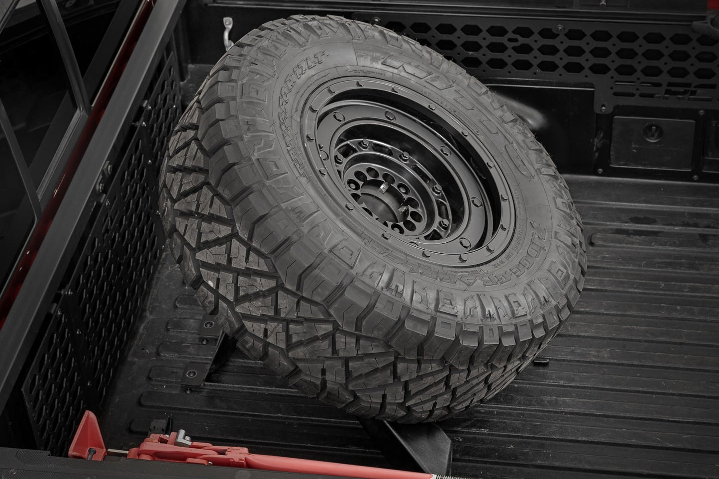 Bed Mount Spare Tire Carrier | Universal (5x5.5 6x5.5 6x135 & 5x5.0 Bolt Patterns) - Image 3
