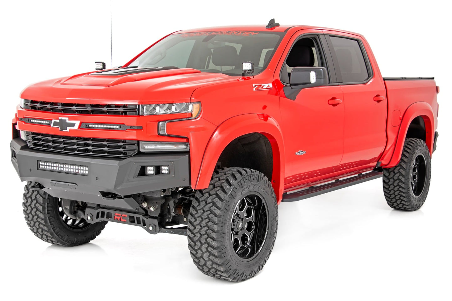 RPT2 Running Boards | Crew Cab | Black | Chevy/GMC 1500/2500HD/3500HD (19-26) - Image 2