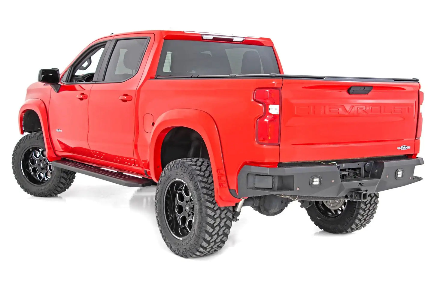 RPT2 Running Boards Crew Cab | Black | Chevy/GMC 1500/2500HD/3500HD 2WD/4WD
