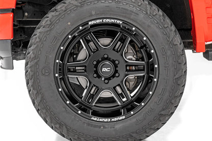 Rough Country 92 Series Wheel | Machined One-Piece | Gloss Black | 20x12 | 8x6.5 | -44mm - Image 6