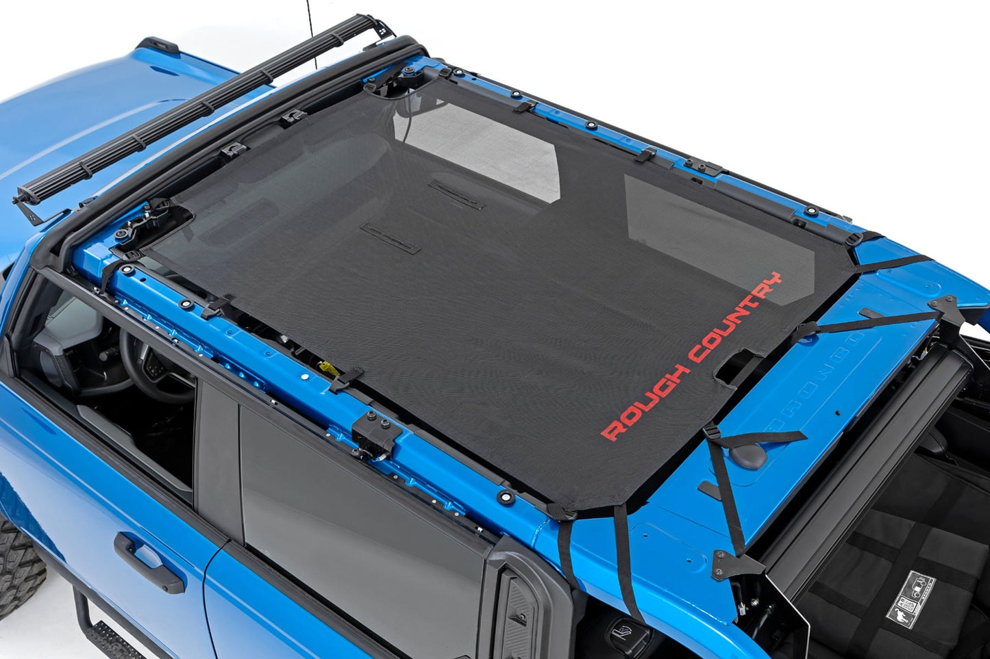 Mesh Bikini Top Plus | Black | Ford Bronco 4WD (2021-2026) - Image 3