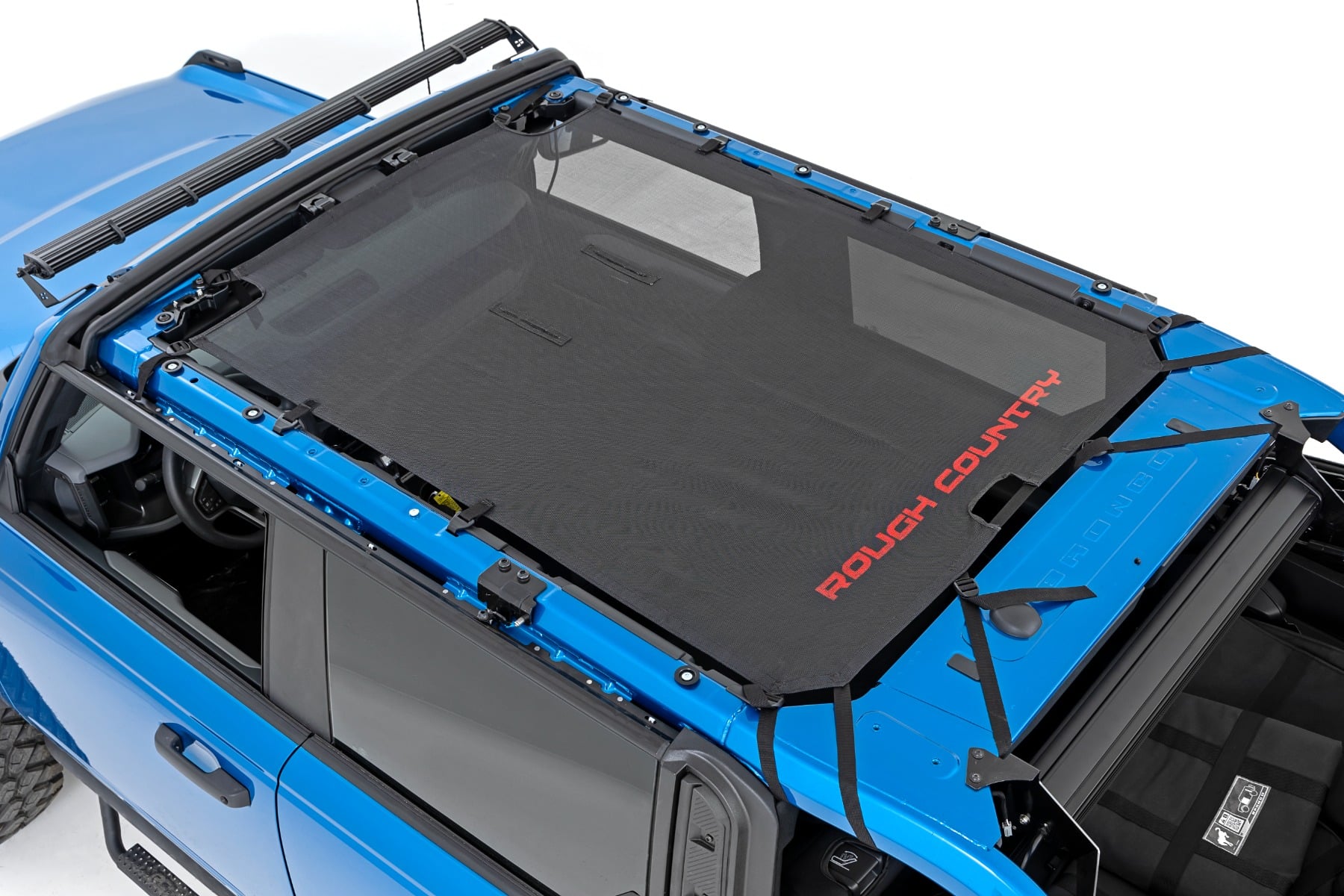 Mesh Bikini Top Plus | Black | Ford Bronco 4WD (2021-2026) - Image 3