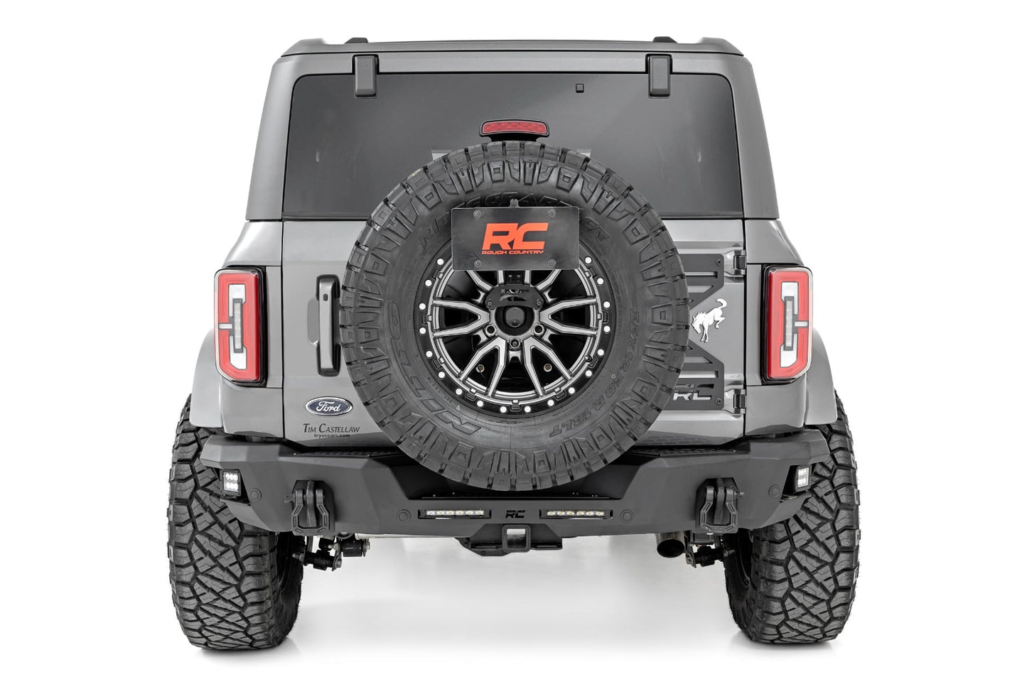 Rear Bumper | Black Series LED | 6" Pair | Slim Line | | Ford Bronco (21-26) - Image 2