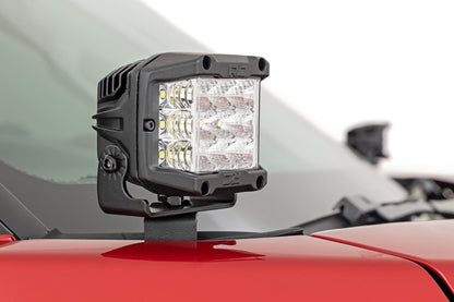 LED Light Kit | Ditch Mount | 2" Black Pair | Flood | Toyota Tundra (22-26) - Image 5