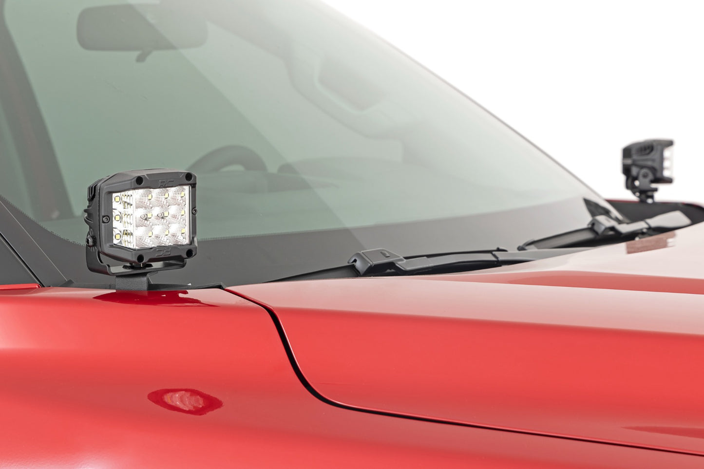 LED Light Kit | Ditch Mount | 2" Black Pair | Flood | Toyota Tundra (22-26) - Image 6