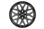 Rough Country 95 Series Wheel | Machined One-Piece | Gloss Black | 20x10 | 5x5 | -19mm - Image 2