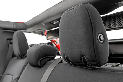 Seat Covers | Bucket Seats |W/Fold Down RR Armrest |FR & RR | 4DR | Ford Bronco (21-26) - Image 3