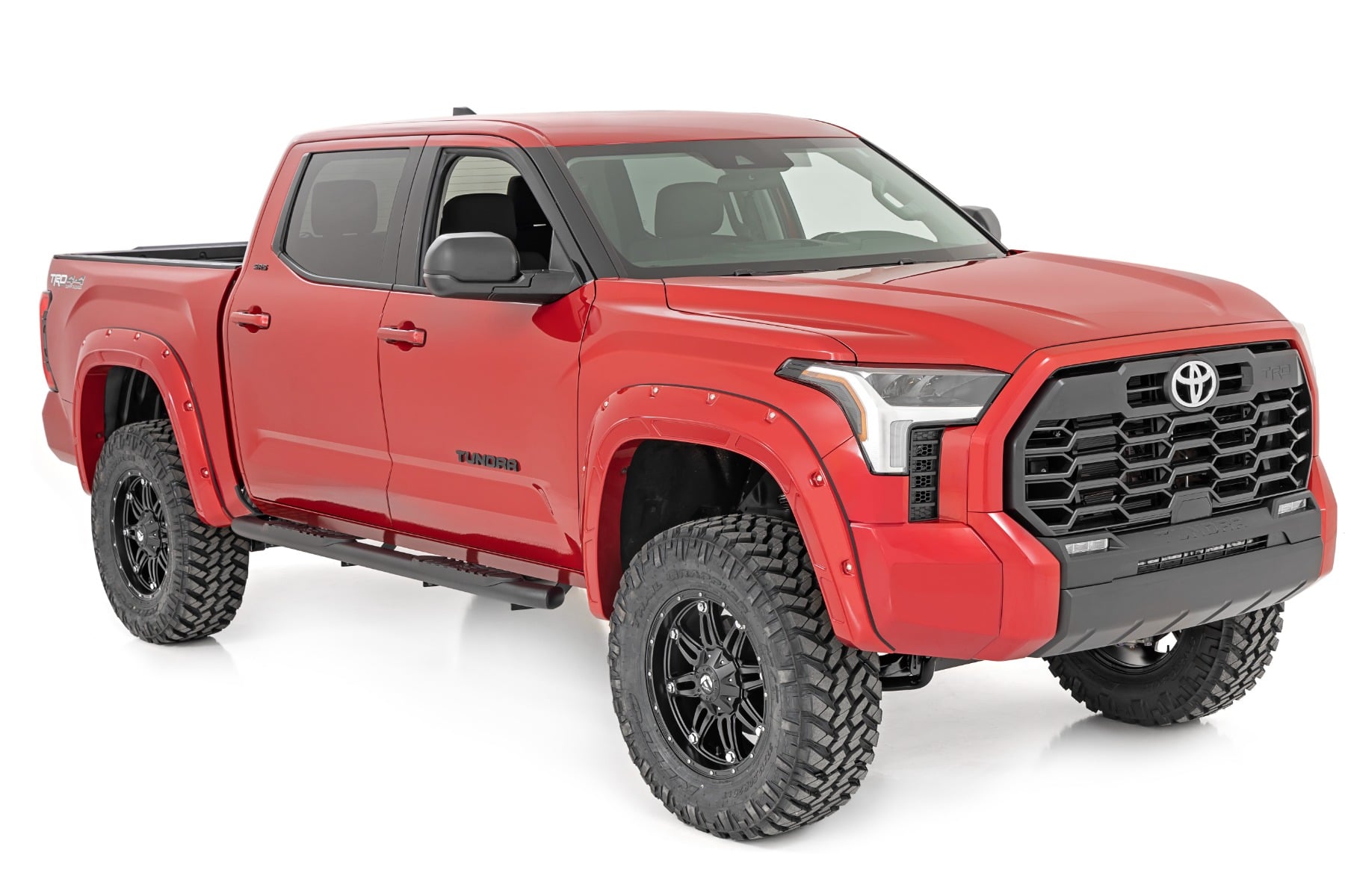 Oval Nerf Steps | Crew Cab | Black | Toyota Tundra 2WD/4WD (2022-2026) - Image 2