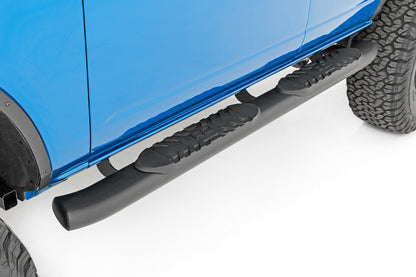 Oval Nerf Step | 4-Door | Black | Ford Bronco 4WD (2021-2026) - Image 2