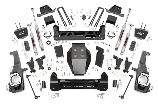 7 Inch Lift Kit | Torsion Drop | w/ Overloads | Chevy/GMC 2500HD/3500HD 2WD/4WD (20-26)