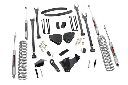 6 Inch Lift Kit | Gas | 4 Link | OVLDS | Ford F-250/F-350 Super Duty (05-07) - Image 2