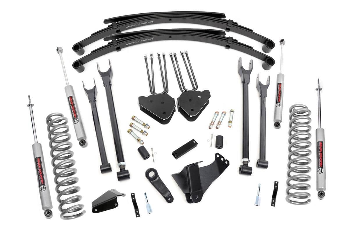 6 Inch Lift Kit | Gas | 4 Link | RR Spring | Ford F-250/F-350 Super Duty (05-07)