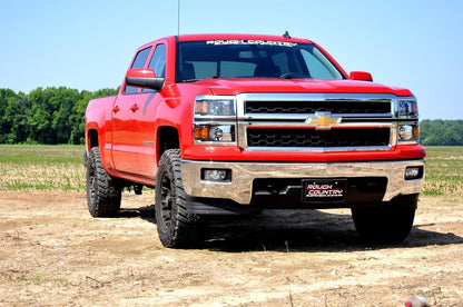 2 Inch Leveling Kit | Aluminum | Red | Chevy/GMC 1500 Truck (07-18) SUV (07-20) - Image 3
