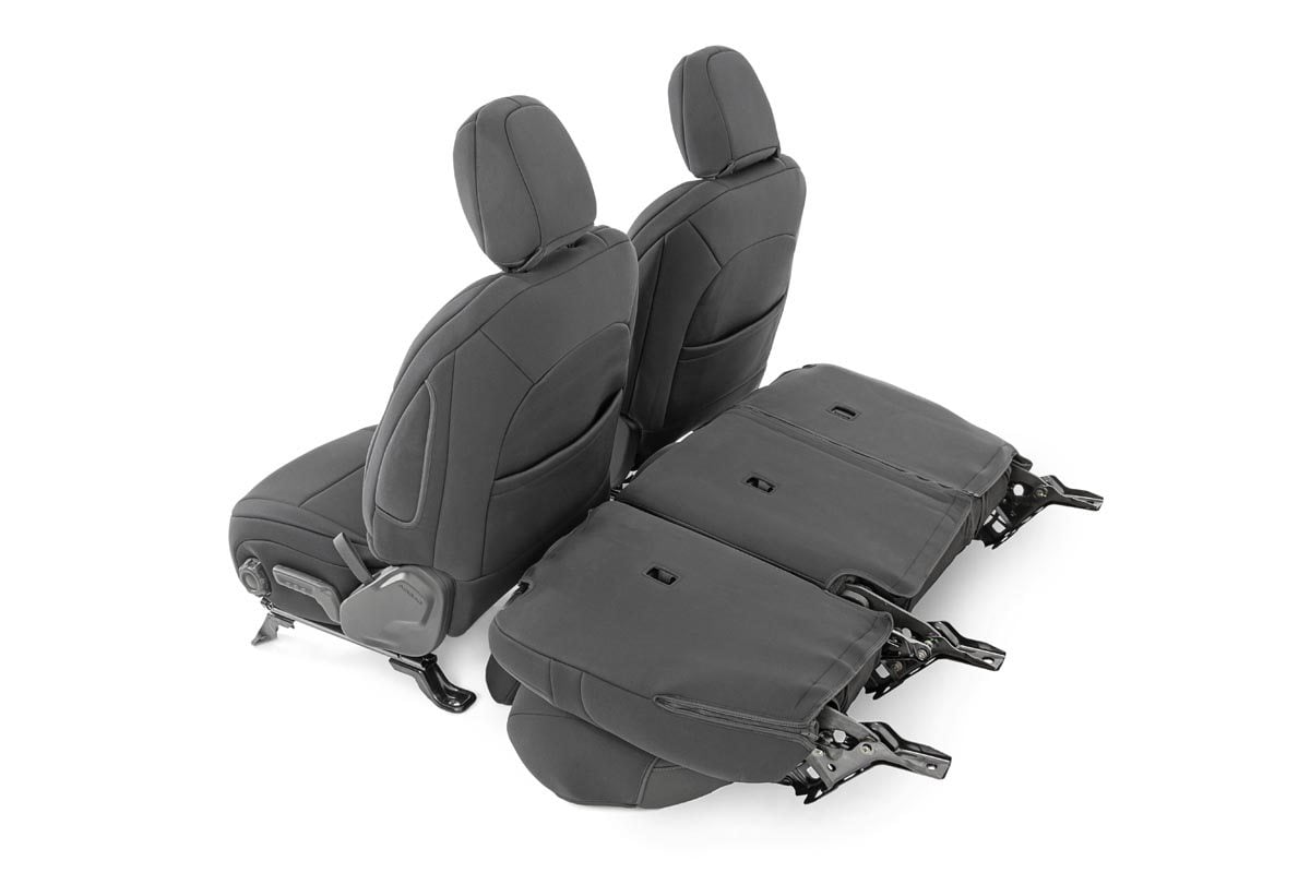 Seat Covers | Front and Rear | Jeep Wrangler Unlimited 4WD (2018-2026) - Image 3