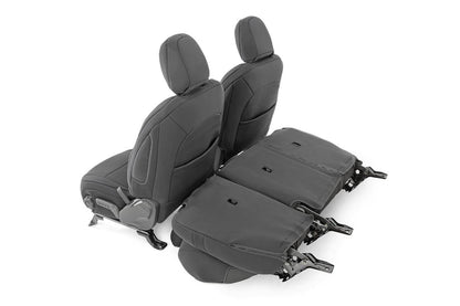 Seat Covers | Front and Rear | Jeep Wrangler Unlimited 4WD (2018-2026) - Image 3