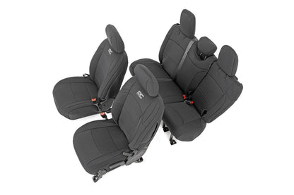 Seat Covers | Front and Rear | Jeep Wrangler Unlimited 4WD (2018-2026)