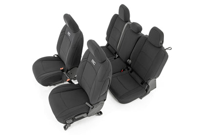 Seat Covers | Front and RR No Cup Holder | Jeep Gladiator JT 4WD (2020-2026)