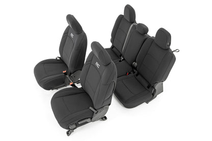 Seat Covers | Front and RR w/ Cup Holder | Jeep Gladiator JT 4WD (2020-2026)