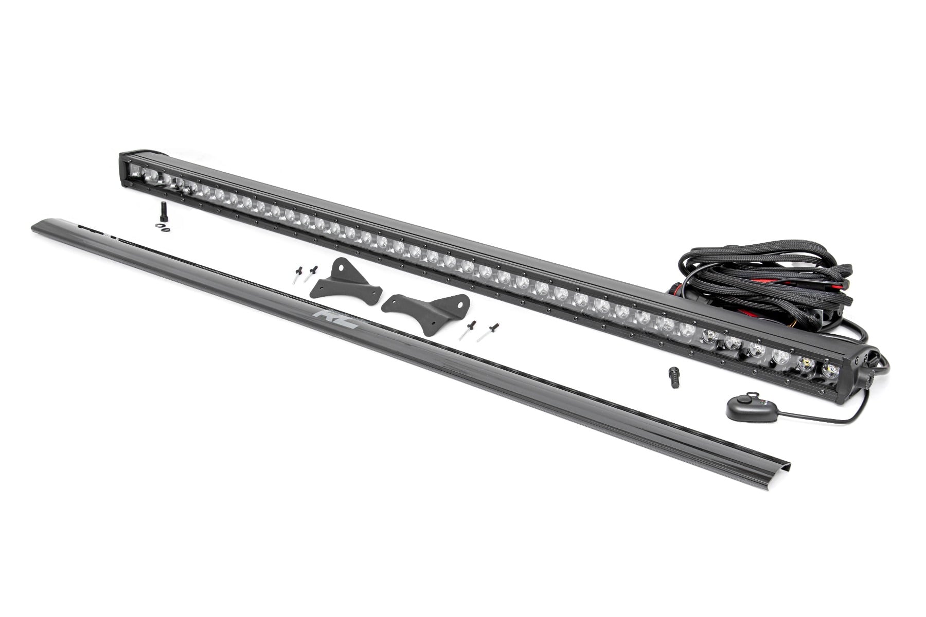 LED Light Kit | Roof Rack Mount | 40" Black Single Row | Ford Bronco Sport (21-26) - Image 2