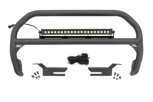 Nudge Bar | 20 Inch BLK DRL Single Row LED | Ford Bronco 4WD (2021-2026)