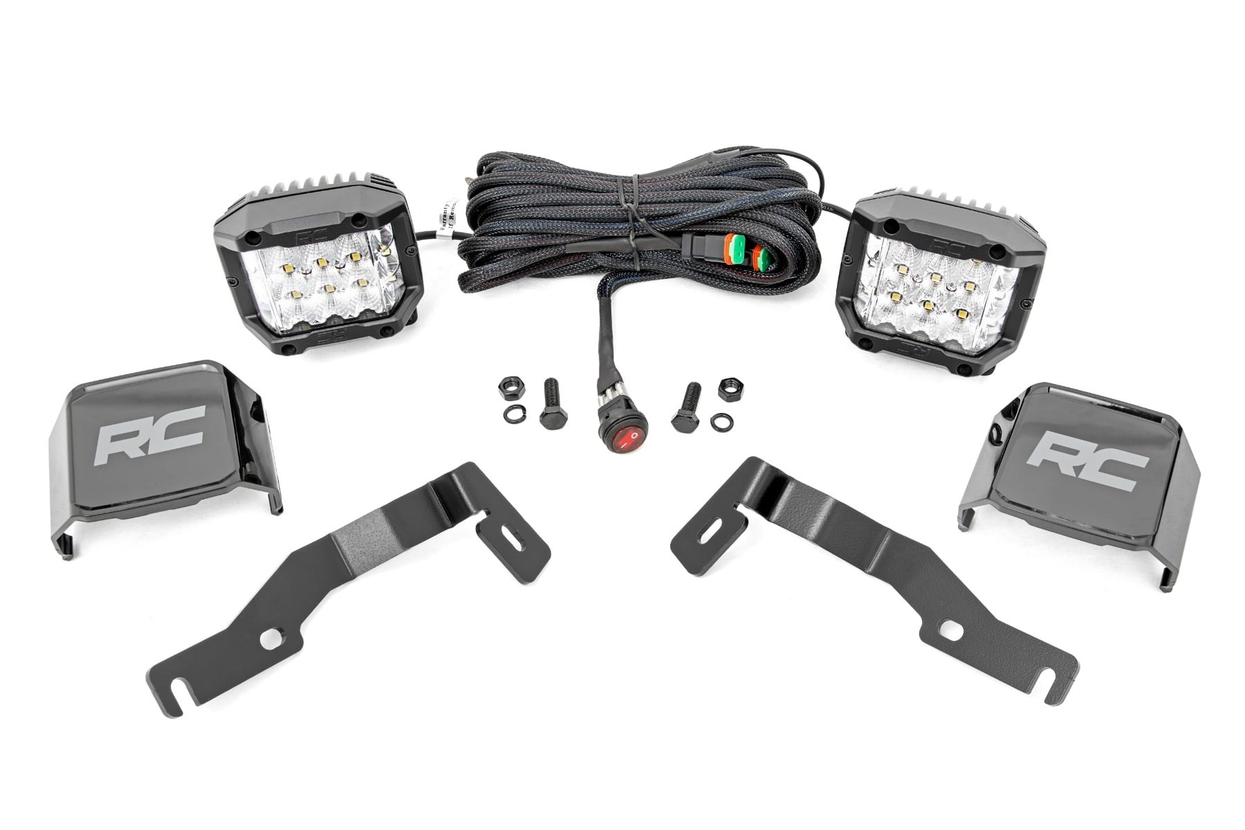 LED Light Kit | Ditch Mount |  3" OSRAM | Wide | Toyota Tacoma 2WD/4WD (24-26) - Image 2
