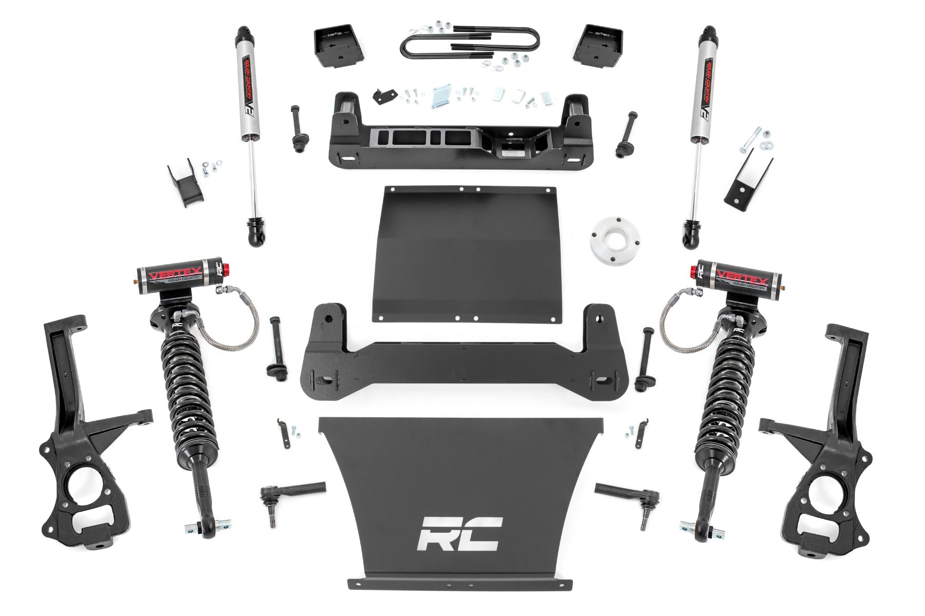 6 Inch Lift Kit | Mono Leaf Rear | Vertex/V2 | GMC Sierra 1500 2WD (25-26)