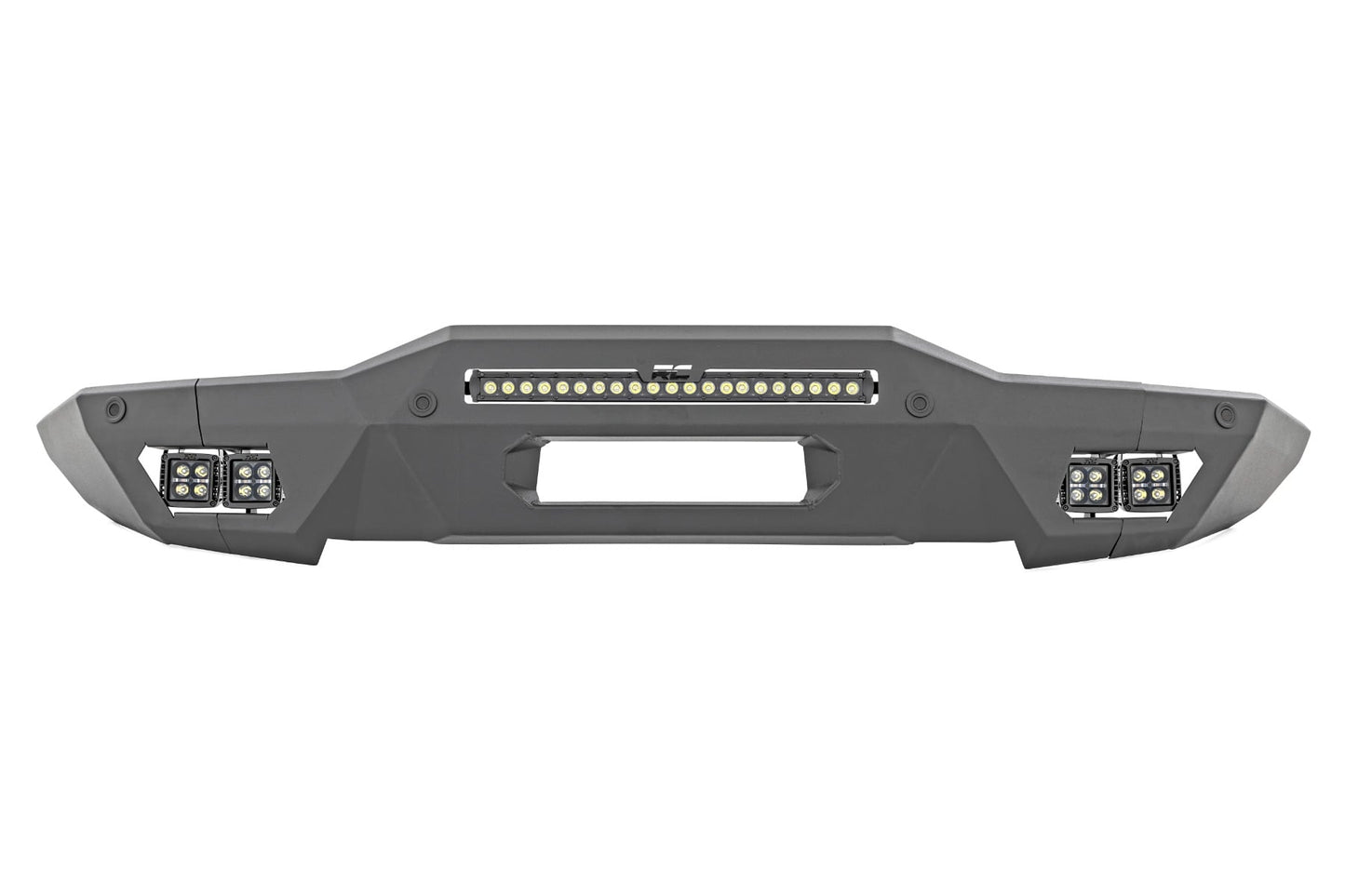 Front Bumper | Modular | Full Wings | Amber DRL | Ford Bronco (2 Door) (21-26)/Bronco (21-25)