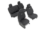 Seat Covers | FR & RR | Crew Cab | Nissan Frontier 2WD/4WD (2022-2026)