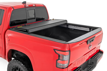 Hard Tri-Fold Flip Up Bed Cover | 5' Bed | Nissan Frontier 2WD/4WD (22-26) - Image 3