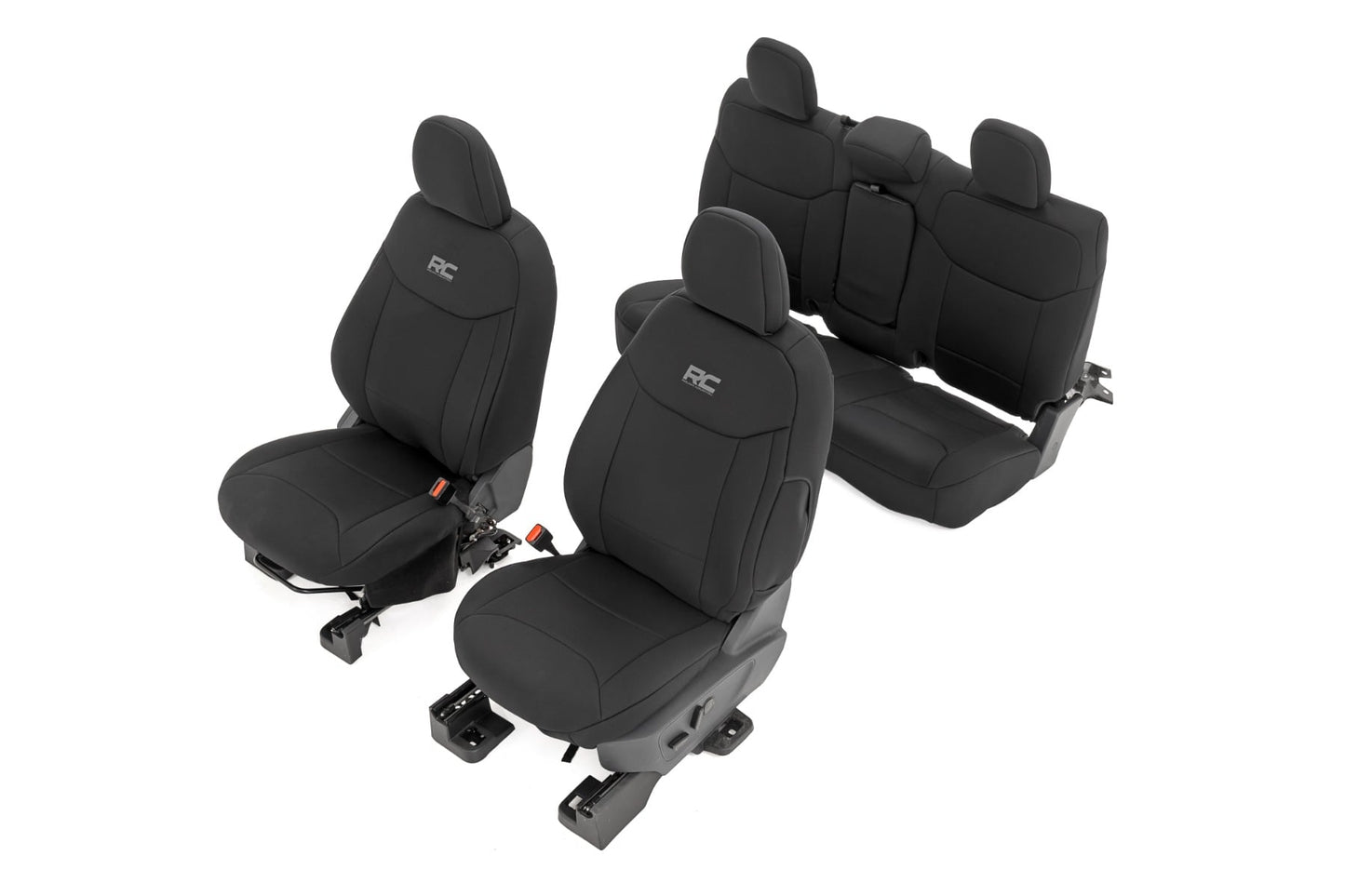 Seat Covers | FR & RR W/Armrest | Crew Cab | Ford Maverick 2WD/4WD (22-26) - Image 3