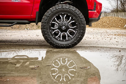 Rough Country 93 Series Wheel | One-Piece | Machined Black | 20x10 | 6x5.5/6x135 | -18mm - Image 4