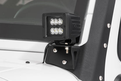 2 Inch Black Series LED Light Pods | Spot | Square - Image 5