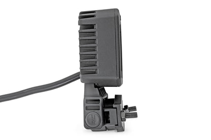 Black Series LED Light Pair | 2 Inch | Flood | Swivel Mount - Image 5