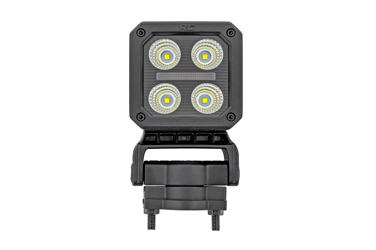 Black Series LED Light Pair | 2 Inch | Flood | Swivel Mount - Image 2
