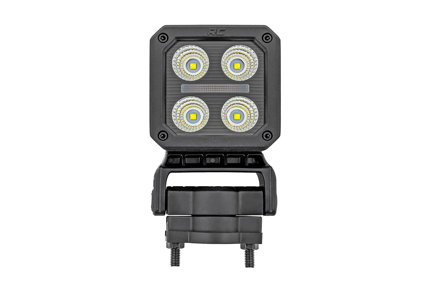 Black Series LED Light Pair | 2 Inch | Flood | Swivel Mount - Image 2