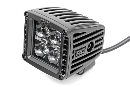 2 Inch Black Series LED Light Pods | Spot | Square | Cool White DRL - Image 2