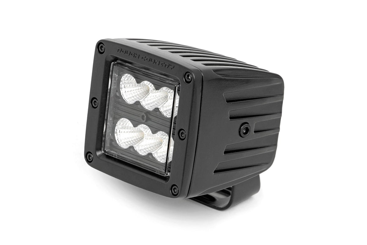 2 Inch Black Series LED Light Pods  | Pair | Flood - Image 3