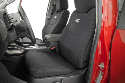 Seat Covers | FR & RR | Crew Cab | Nissan Frontier 2WD/4WD (2022-2026) - Image 2