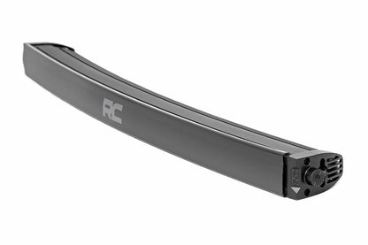30 Inch Black Series LED Light Bar | Curved | Single Row | Cool White DRL - Image 3