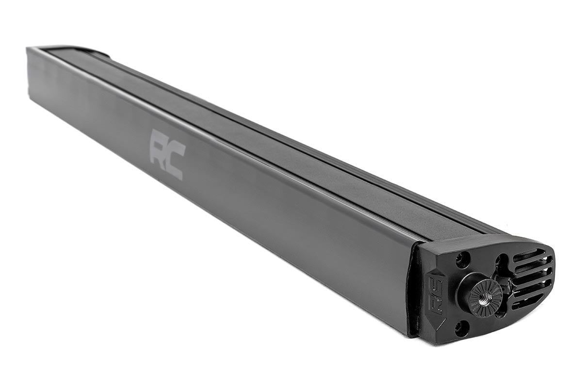30 Inch Black Series LED Light Bar | Single Row | Cool White DRL - Image 3