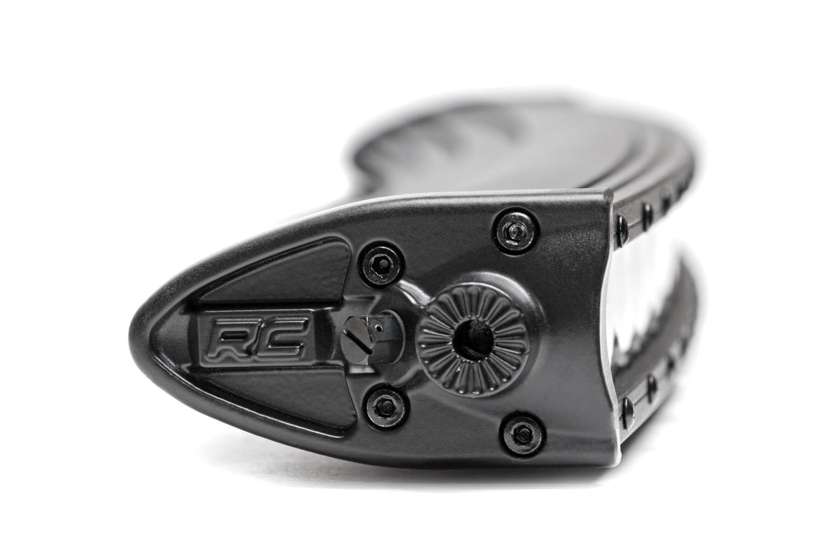 50 Inch Black Series LED Light Bar | Curved | Single Row - Image 2