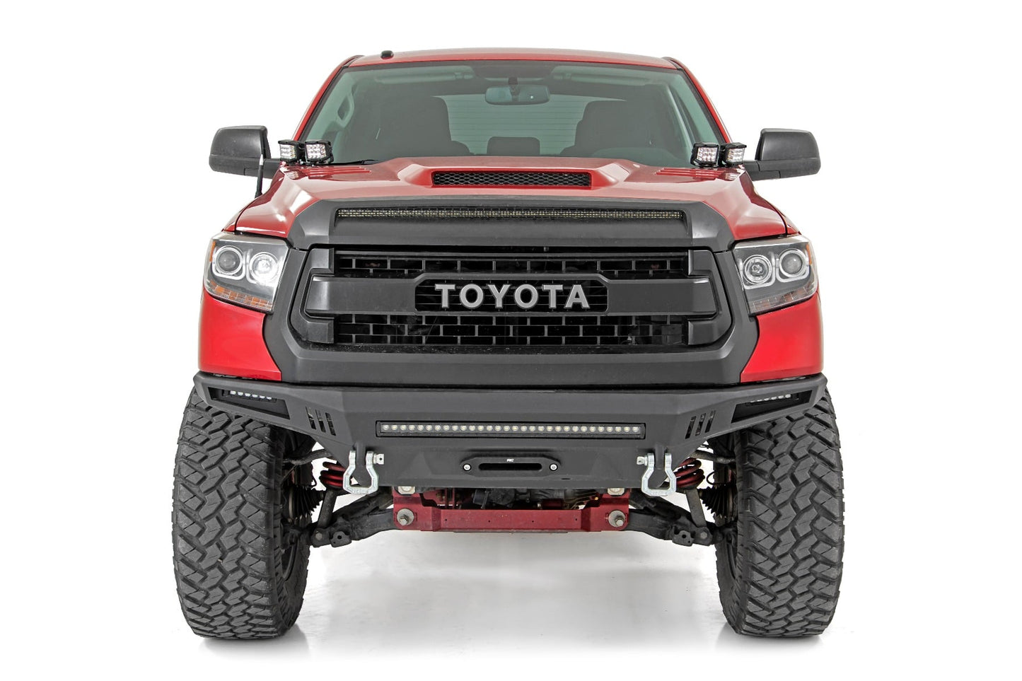 LED Light Kit | Ditch Mount | Dual 2" Black Pairs | Amber DRL | Toyota Tundra (14-21) - Image 4