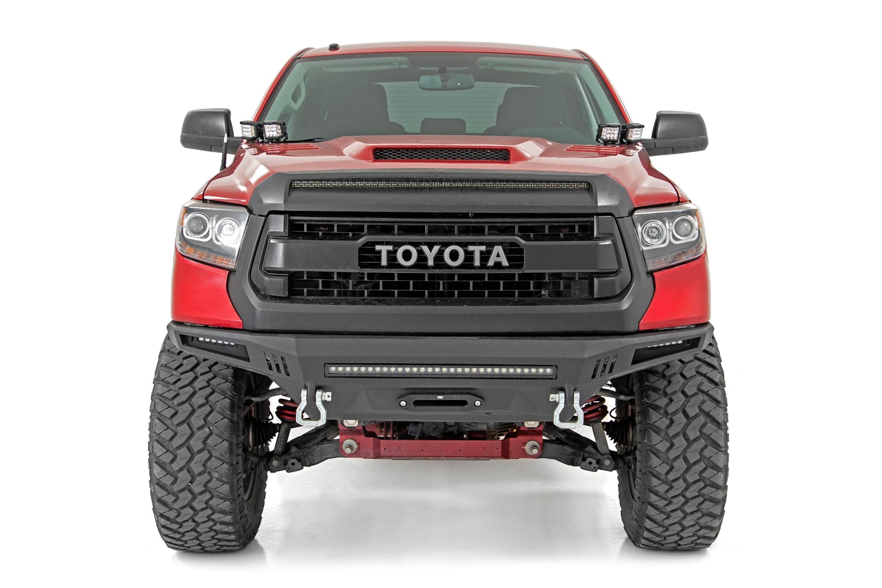 LED Light Kit | Ditch Mount | Dual 2" Black Pairs | White DRL | Toyota Tundra (14-21) - Image 4