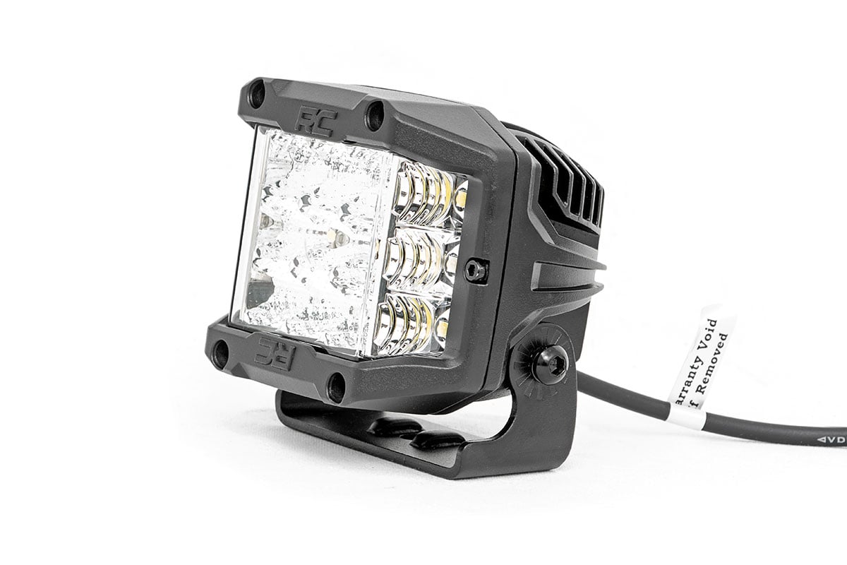 3 Inch Chrome Series LED Lights | Wide Angle Osram | Pair - Image 2
