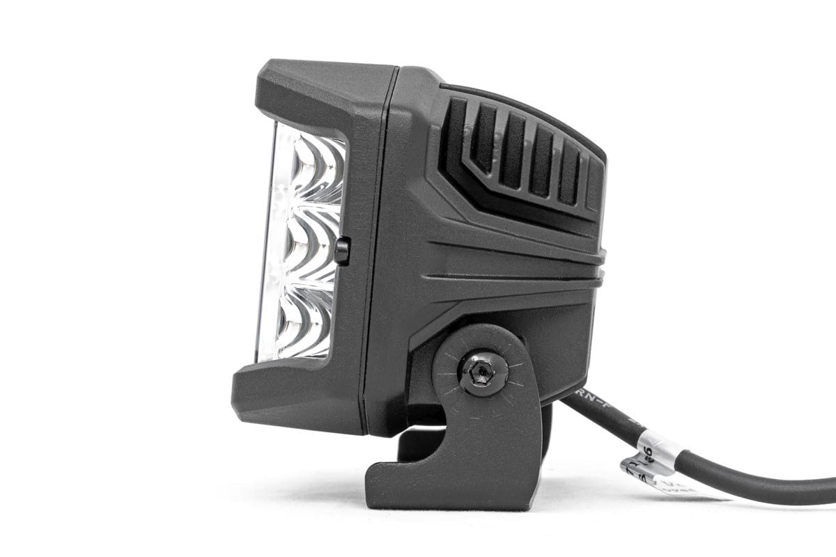 3 Inch Chrome Series LED Lights | Wide Angle Osram | Pair - Image 3