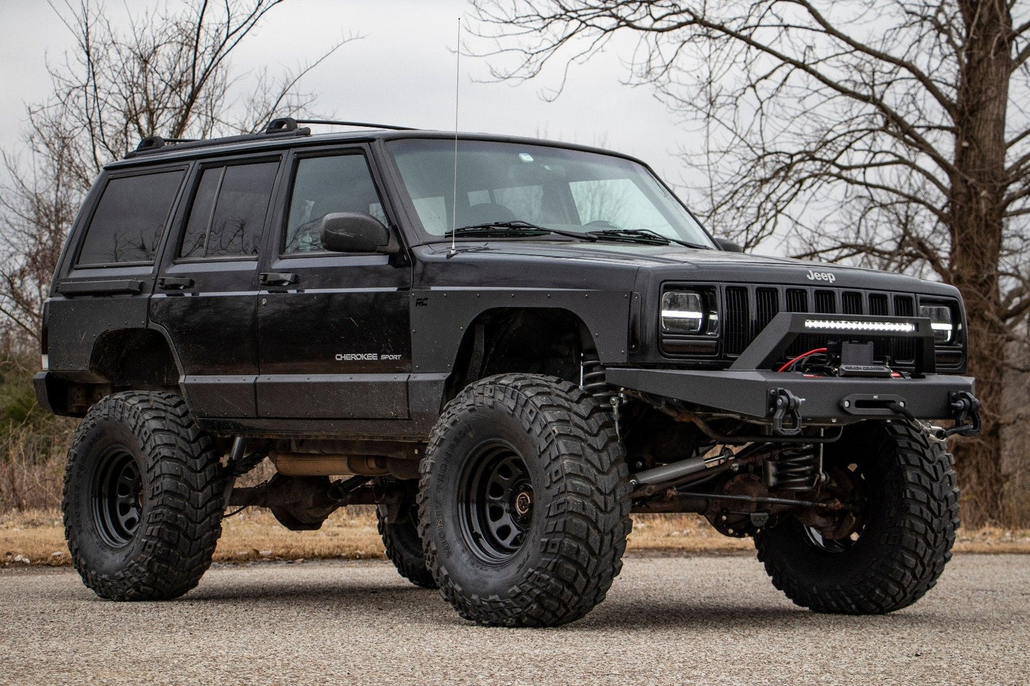 6.5 Inch Lift Kit | Long Arm | NP242 | Jeep Cherokee XJ 4WD (1984-2001) - Image 2